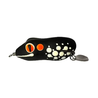 Proggy Warrior Handmade Amazon Black Fishing Frog Lure
