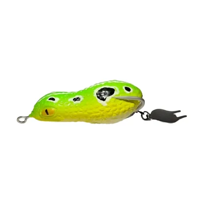 Proggy Warrior Handmade Walkng Lizard Fishing Frog Lure
