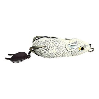 Proggy Warrior Handmade White Mouse Fishing Lure