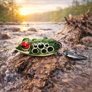 Proggy Warrior River Jewel Full Green Color Frog Lure