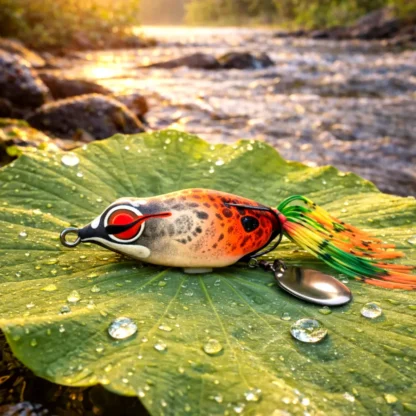 Proggy Warrior Riverbeast Orange Frog Lure
